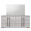 Contemporary Style 6- Drawer Dresser Made With Wood