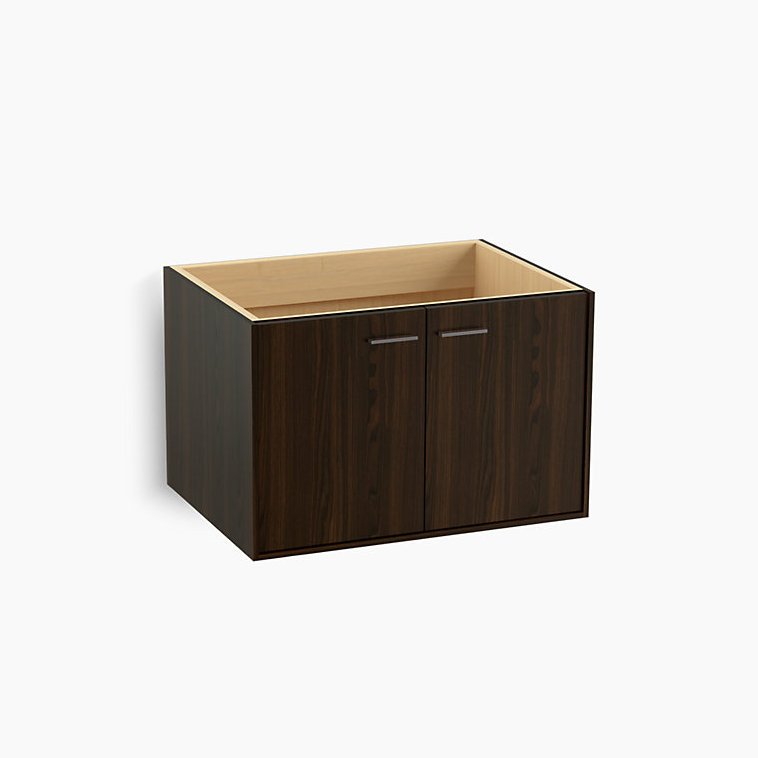 Base de meuble-lavabo en jute de 30 po seulement avec 1 porte et 1 tiroir à gauche, Jersey Jersey