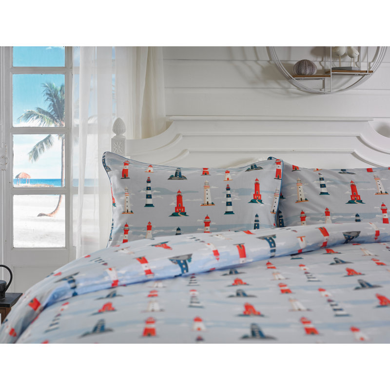 No Pattern Duvet Cover Set with Pillowcases, Kingsize - 2 Standard Pillowcases