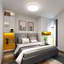 Chyra Acrylic LED Flush Mount
