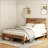 Bed Frame King Size, Wood Platform Bed Frame , Noise Free,No Box Spring Needed and Easy Assembly Tool,Large Under Bed Storage,-814095504