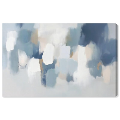 «Dreaming Indigo I», art abstrait bleu par Art Remedy