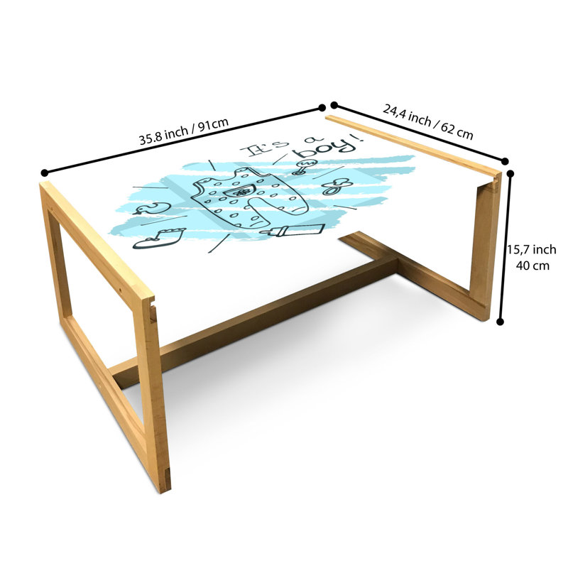 Jamarvion Sled Coffee Table, 90cm H x 62cm W x 40cm D