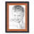 Black Wood Matte Picture Frame with Mat-70821227