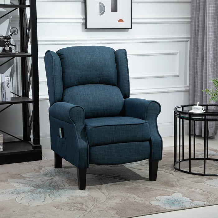 Red Barrel Studio® Taiyo Upholstered Recliner & Reviews | Wayfair