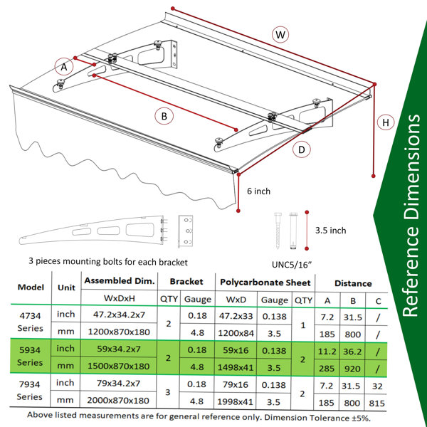 Dimensions du produit