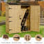 Remise à outils verticale en bois massif l 4 pi 7 po x P 1 pi 5 po-114357148