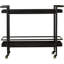 Chariot-bar en métal Labarbera - noir-2076406965