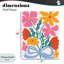 Plaque murale Mid Century Fresh Florals, design par Lisa Barlow