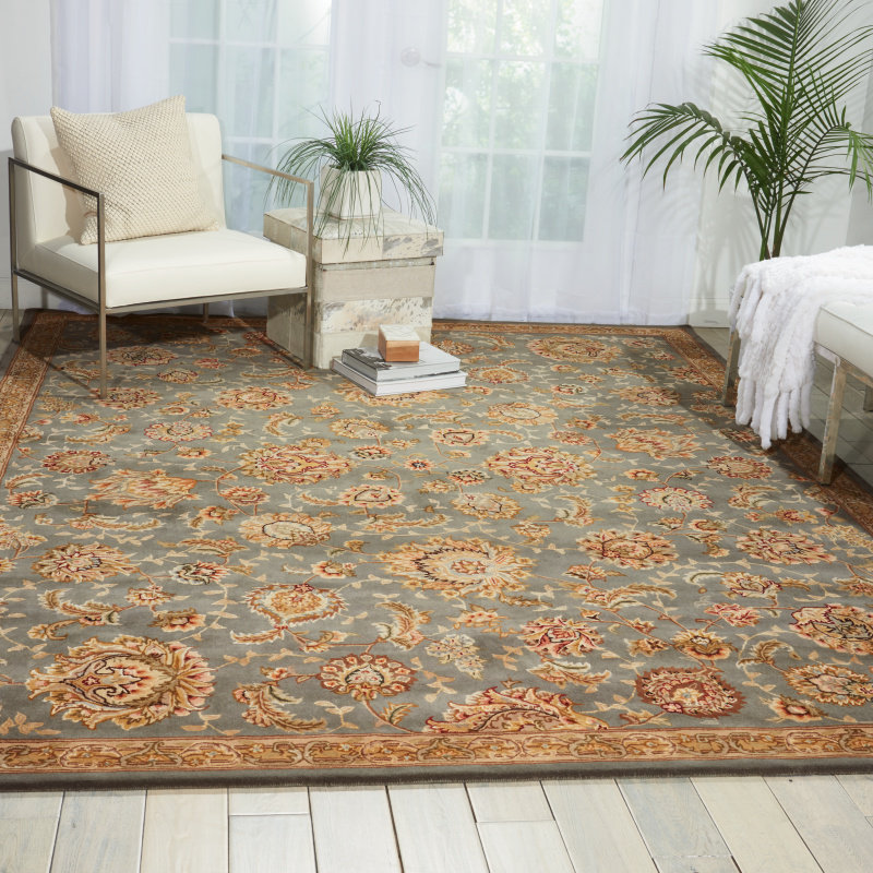 Tayler Wool Oriental Indoor Rug, Rectangle 7'6" x 9'6"