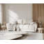 Three-seater round arm Sofa-1302220331