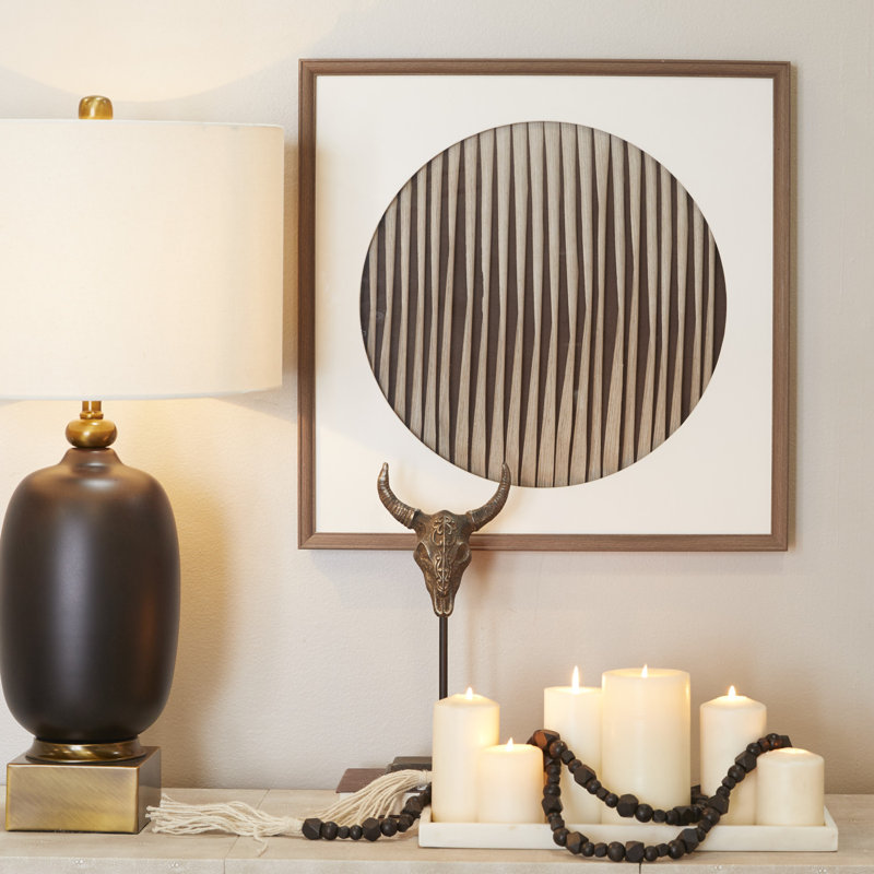 Edison Cole et gris, impression sur bois