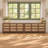 57.8" W 9-Drawer Dresser for Bedroom, Rattan Storage Dresser -Brown-191488231-185826605