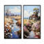 «Countryside Small River Reverie», ensemble de 2 reproductions d'art mural-1077042561-1077042566