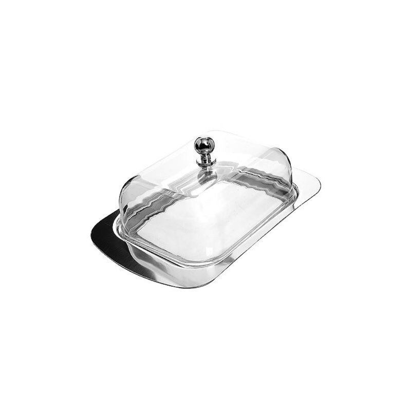 Wrought Studio™ Catheryne Stainless Steel Butter Dish