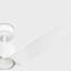 Visual Comfort Fan Peel Smart 66 LED Indoor Ceiling Fan with Threaded Downrod, Matte White ABS blades and Handheld Remote-346988287