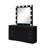 Elisa Black Vanity Set With Stool-1603314609