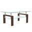Table basse rectangulaire en verre, table basse transparente, tables d'appoint modernes pour le salon-1599085114