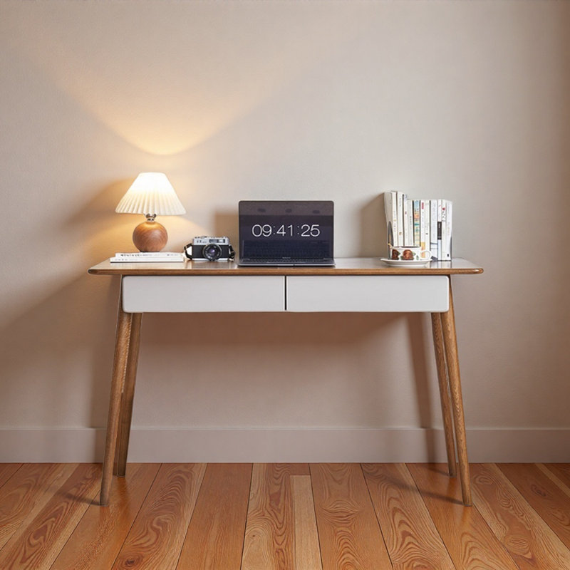 Bureau d'écriture Modern Simple, Marron foncé, H 29,92 po x l 55,11 po x P 22,04 po