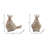 Ravi Resin Bird Figurines with Crown Detailing and Textured Bodies Decorative Polyresin Animal Sculptures Whimsical Crackled Design Ornament Accents for Display Shelf or Mantel-1009531904