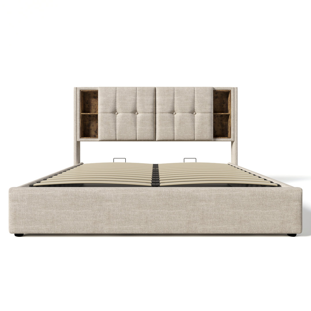 Upholstered Ottoman Bed
