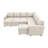 Caren Upholstered Sleeper Sectional Modular Sofa Bed With Ottoman-115354300