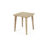 Krabi Outdoor Square Teak Side Table