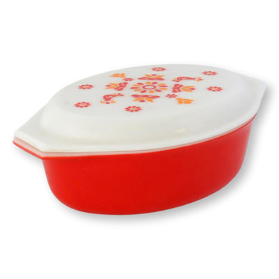 Oval Glass Casserole