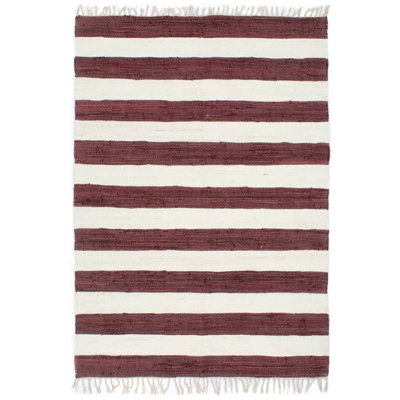 Mahaffie Striped Hand Woven Area Rug