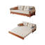 Canapé-lit pliable en tissu massif 76,77 po avec rangement caché-1766236552