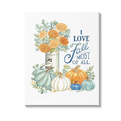 LoveFallStillLifeCanvesWallArtbyDebStrain