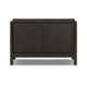Worn Black Oak Sideboard