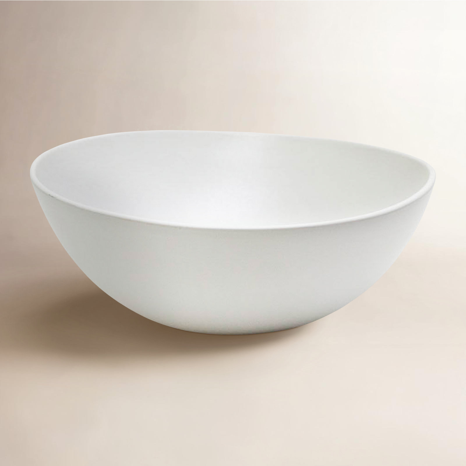 Trafton Serving Bowl, Chalk