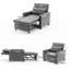 Fauteuil convertible polyvalent avec des fonctionnalités avancées pour optimiser le confort et l'espace-684214612