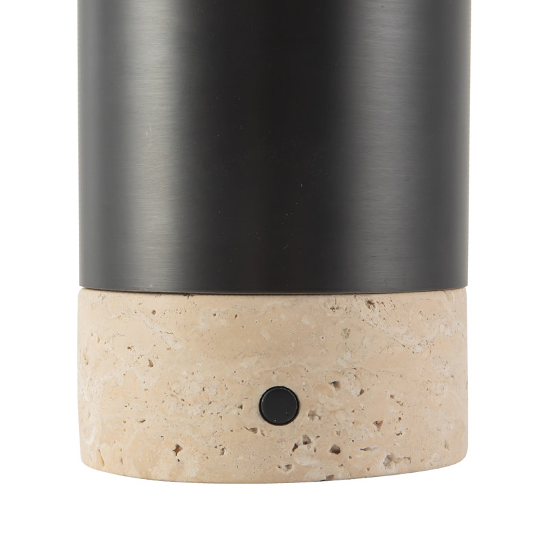 Niko 7-in Urban Bronze Dimmable LED Table Lamp with Opal Matte Glass, Urban Bronze/Matte Opal Glass