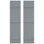 Builders Edge, volets à planches jointes (3 lattes) TailorMade, volets à lattes inclus, incluant les pointes d'installation assorties (par paire)