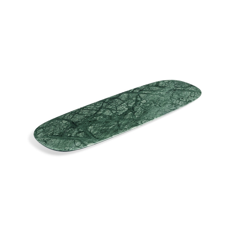 Delicious Marble Tray, 1" H x 26" W x 9" D, Green Marble