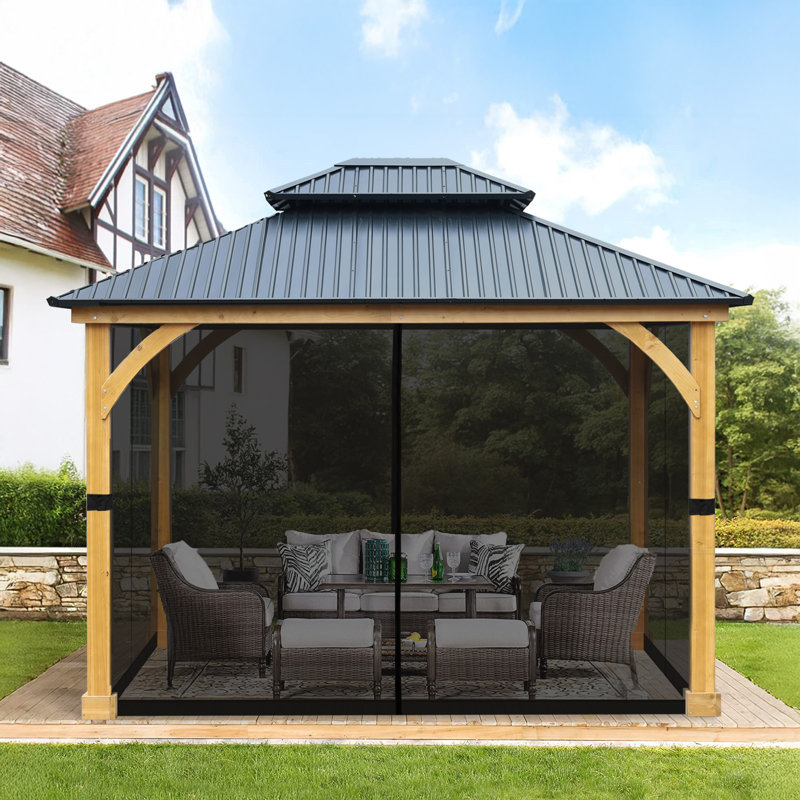 Remplacement de l'écran de moustiquaire universel Gazebo, 10 pi x 12 pi