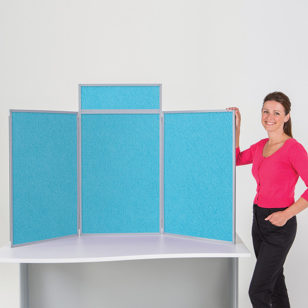 Free-Standing Reversible Bulletin Board 110cm H x 180cm W