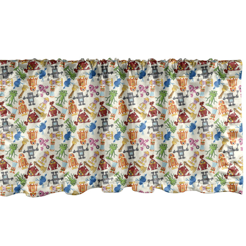 Multicolore cantonnière Ambesonne