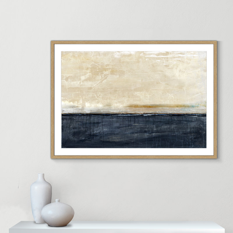 «Better Days» - Version paysage par Denise Brown, L 41,5 po x H 29,5 po, Imprimé mat, Naturel