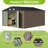 Outdoor Metal Storage Tool Shed-99168254-99168253