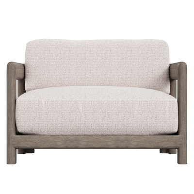 Montaigne Teak Outdoor Lounge Chair