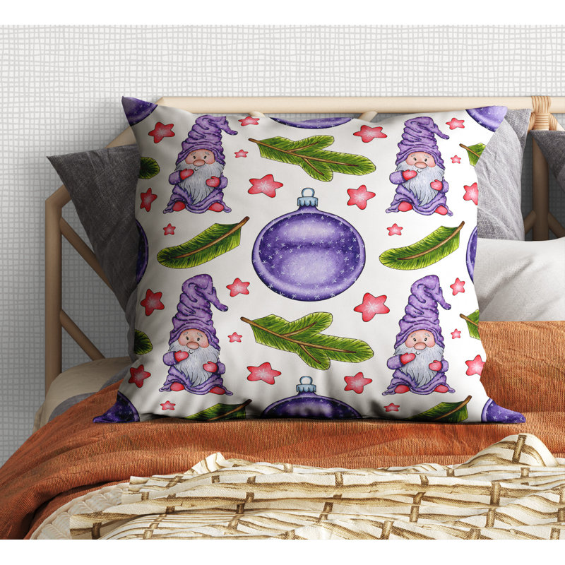 Outdoor Reversible Throw Pillow, 16" x 16"