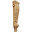 Support en bois / corbeau H 22 po x l 6,25 po x P 3 po-91263076