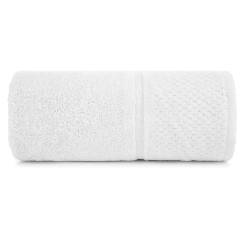 Isilda Midweight Jacquard Hand Towel, White