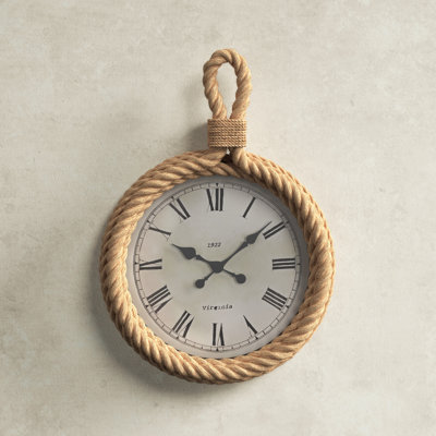 Piara Jute Wall Clock