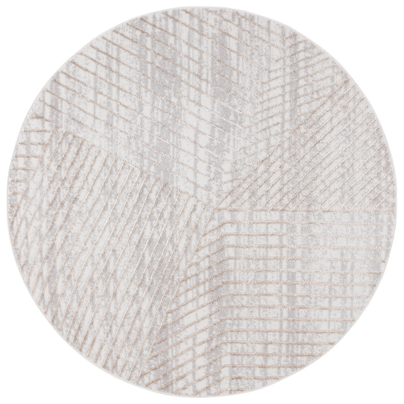 Markley Performance Abstract Rug, Rectangle 4' X 6'
