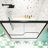 Bypass Sliding Shower Door, 1/4" Tempered Glass, Matte Black, 56"-60"X58", Explode Film, Smooth Sliding, Bathroom Glass 36000 Times Test, Good For-122074017