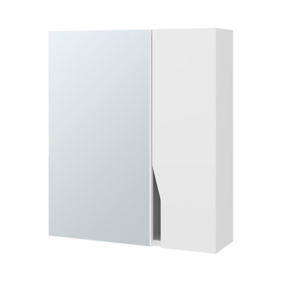 Armoire de salle de bain murale avec miroir Magia, blanc.